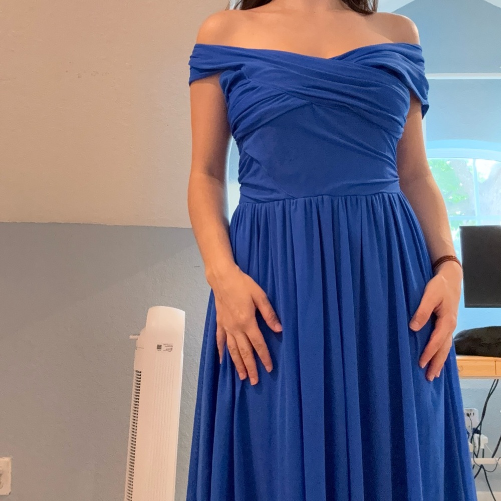 Cocktail Blue Dress